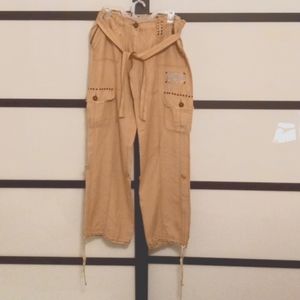 By Deep L.A. cargo beige pants
